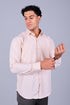 Veshbhoshaa Bluebird Cream Men'S Office Shirt